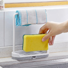 Hanging Bathroom Kitchen Towel Rack Hanging Holder Storage Rack Towel Drain Shelf
