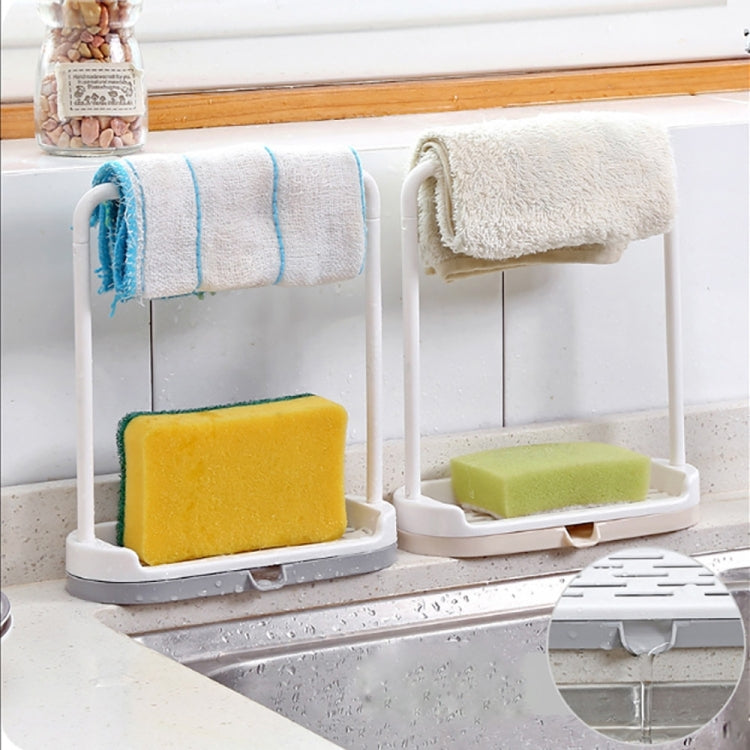 Hanging Bathroom Kitchen Towel Rack Hanging Holder Storage Rack Towel Drain Shelf