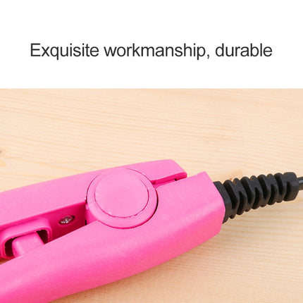 Mini Hair Straightener Ceramic Tourmaline Plates Curler