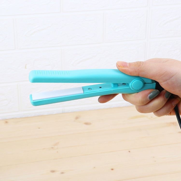 Mini Hair Straightener Ceramic Tourmaline Plates Curler