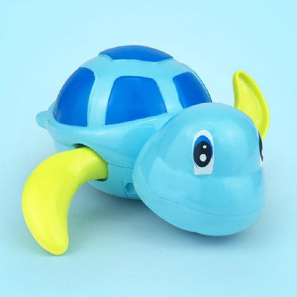 Cartoon Turtle Shape Clockwork Toy Babies Bathing Play Water Toy Children Educational Toy, Educational Turtle (Light Blue), Educational Turtle (Orange), Educational Turtle (Green)