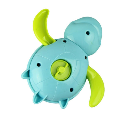 Cartoon Turtle Shape Clockwork Toy Babies Bathing Play Water Toy Children Educational Toy, Educational Turtle (Light Blue), Educational Turtle (Orange), Educational Turtle (Green)