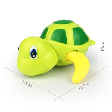 Cartoon Turtle Shape Clockwork Toy Babies Bathing Play Water Toy Children Educational Toy, Educational Turtle (Light Blue), Educational Turtle (Orange), Educational Turtle (Green)
