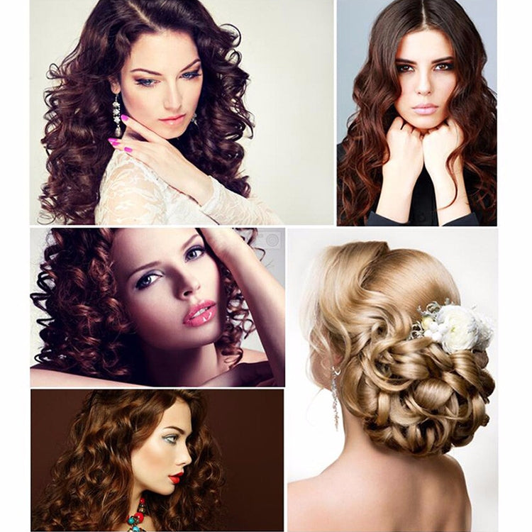 Automatic Titanium Curling Irons Hair Styler tools Dual voltage with LCD screen display