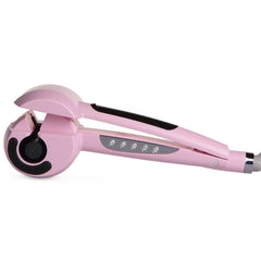 Automatic Titanium Curling Irons Hair Styler tools Dual voltage with LCD screen display