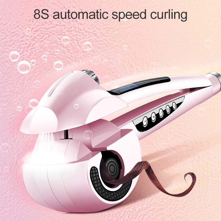 Automatic Titanium Curling Irons Hair Styler tools Dual voltage with LCD screen display