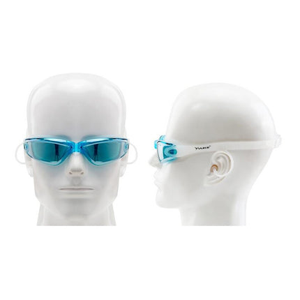 3 in 1 HD Waterproof and Anti-fog Large Frame Siamese Earplugs Swimming Goggles + Swimming Cap + Nose Clip Set for Men and Women, 3 in 1 Swimming Set(Black), 3 in 1 Swimming Set(Blue), 3 in 1 Swimming Set(Pink), 3 in 1 Swimming Set(Silver)