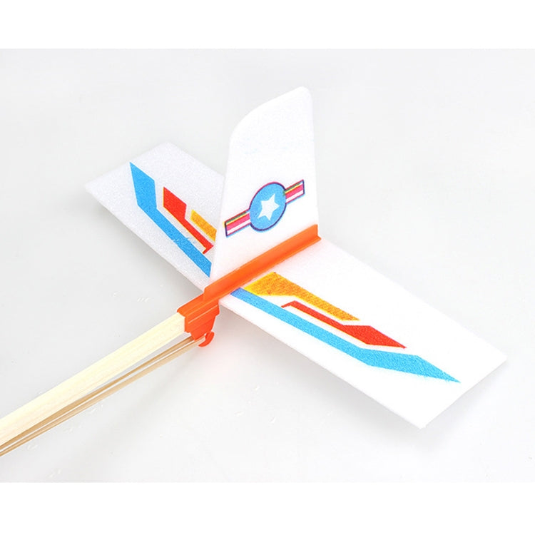 DIY Assemble Rubber Powered Model Plane Glider Aircraft Toy Educational Toys, Random Style Delivery, Plane Glider Toy