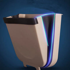 Foldable Hanging Kitchen Trash Can, 24x6x21cm, 23x6x29cm
