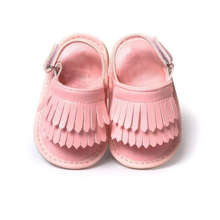 Casual Fashion PU Fringed Baby Sandals, 11cm/76g, 12cm/83g, 13cm/93g