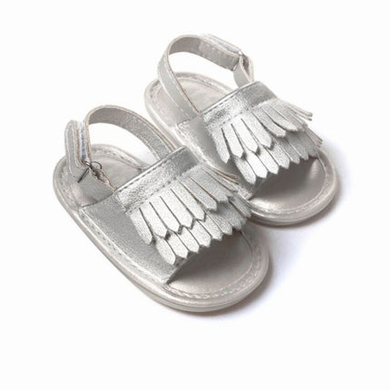 Casual Fashion PU Fringed Baby Sandals, 11cm/76g, 12cm/83g, 13cm/93g