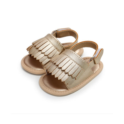 Casual Fashion PU Fringed Baby Sandals, 11cm/76g, 12cm/83g, 13cm/93g