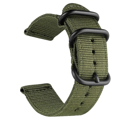 Washable Nylon Canvas Watchband, 18mm, 20mm