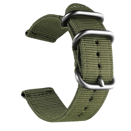 Washable Nylon Canvas Watchband, 18mm, 20mm
