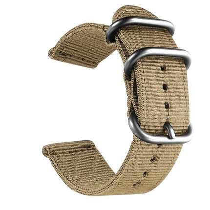Washable Nylon Canvas Watchband, 18mm, 20mm