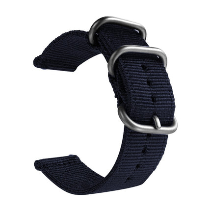 Washable Nylon Canvas Watchband, 22mm, 24mm
