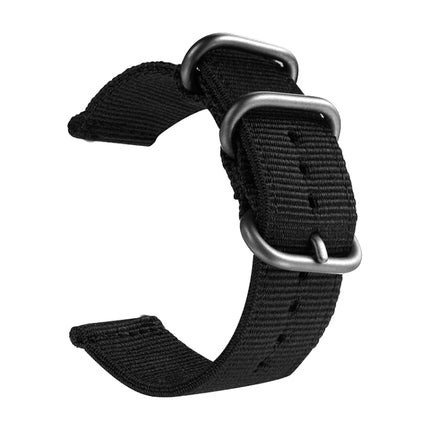 Washable Nylon Canvas Watchband, 22mm, 24mm