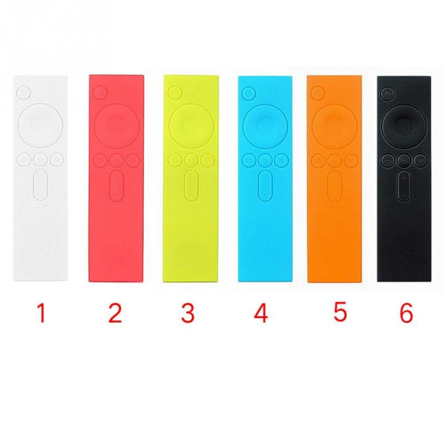 6 PCS Soft Silicone TPU Protective Case Remote Rubber Cover Case for Xiaomi Remote Control I Mi TV Box