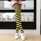 One Size / Yellow and Black Pinstripe