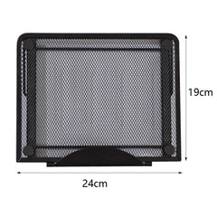 Portable Desktop Folding Cooling Metal Mesh Adjustable Ventilated Holder