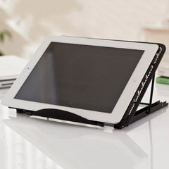 Portable Desktop Folding Cooling Metal Mesh Adjustable Ventilated Holder