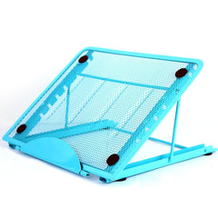 Portable Desktop Folding Cooling Metal Mesh Adjustable Ventilated Holder