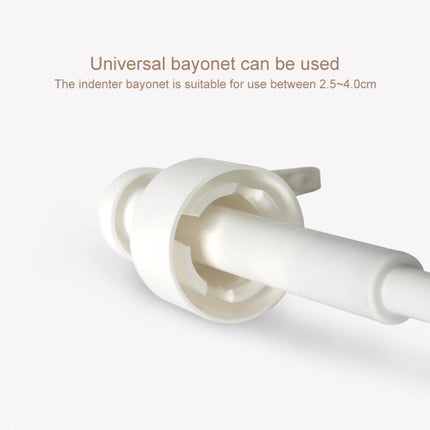 2pcs Household Fuel Consumption Quantitative Bottle Press Type Nozzle Pump Head, Plastic(White), Plastic(Black)