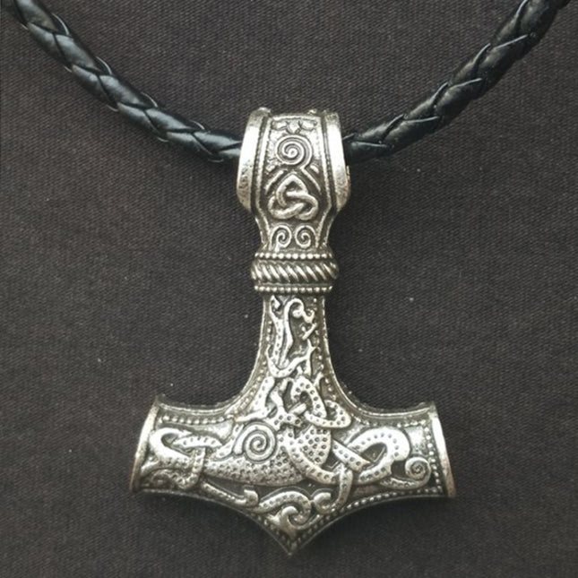Mjolnir Pendant Viking Protective Talisman Hammer Necklace, TBD074879001A, TBD074879001C, TBD074879001F, TBD074879001B, TBD074879001D, TBD074879001E