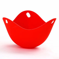 Silicone Egg Cooker Egg Bracket Kitchen Tools Pancake Cookware Bakeware Steam Eggs Plate Tray