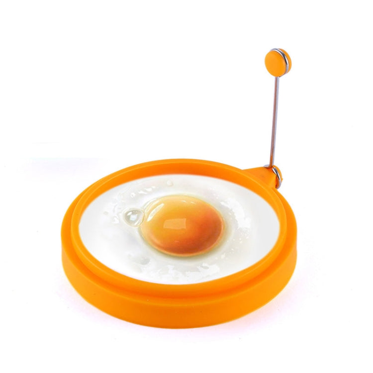 DIY Breakfast Round Silicone Egg Ring Fried Egg Mould Pancake Ring Non-stick Kitchen Cooking Mould, Round, Blue, Round, Green, Round, Orange, Round, Red