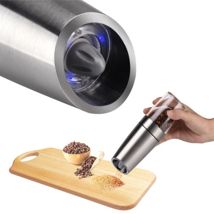 Automatic Electric Pepper Grinder Salt Mill with LED Light, Automatic Electric Pepper Grinder