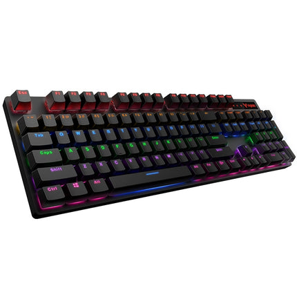 Rapoo V500 PRO Mixed Light 104 Keys Desktop Laptop Computer Game Esports Office Home Typing Wired Mechanical Keyboard