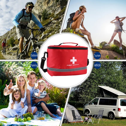 Outdoor First Aid Kit Sports Camping Bag Home Medical Emergency Survival Package