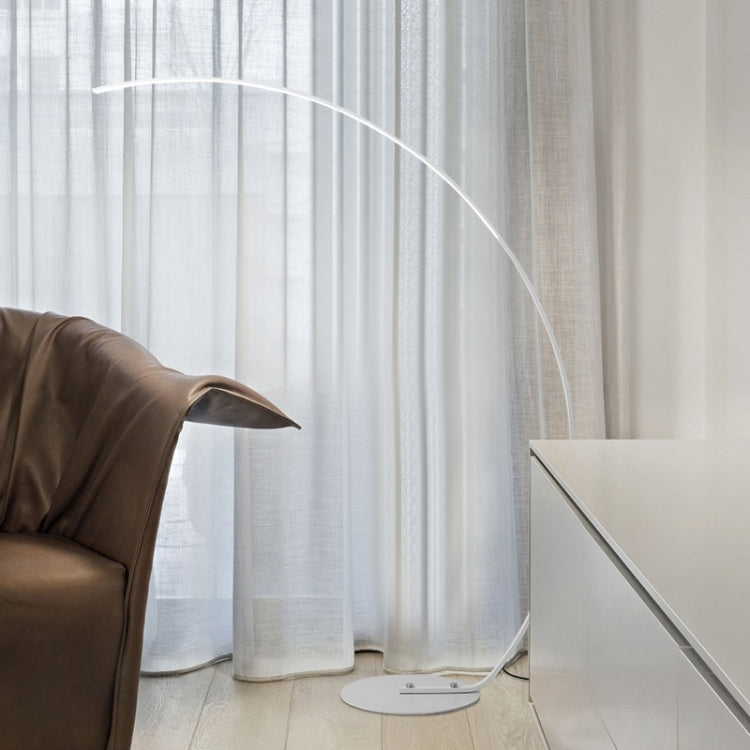 Simple Creative Fishing Type Reading Table Lamp Living Room Sofa Bedroom Floor Lamp, Yellow Light, White Light