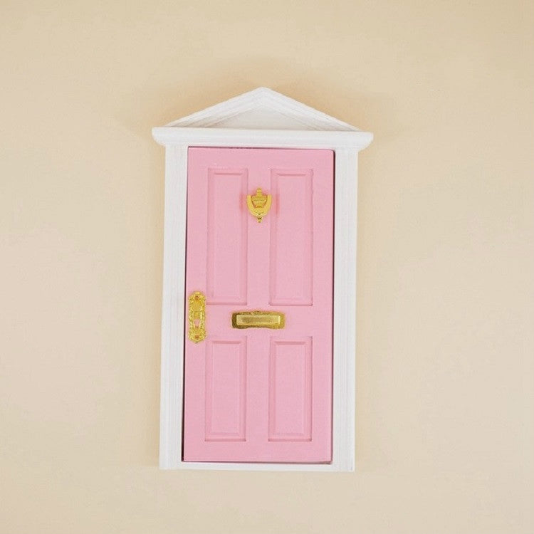 1:12 Doll House Miniature Fairy Tale Door Playing House Toy