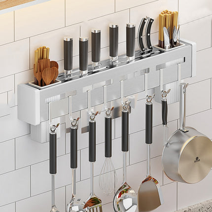 Kitchen Wall-mounted Rack Free Punching Chopsticks Holder