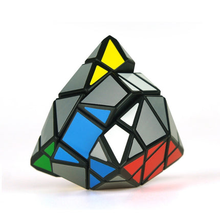 4-Corner-Only Magic Cube Rice Dumplings Twisty Puzzle Cube Pyramid Speed Puzzle Cubo Magico Children Learning Educational Toy