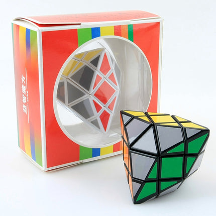 4-Corner-Only Magic Cube Rice Dumplings Twisty Puzzle Cube Pyramid Speed Puzzle Cubo Magico Children Learning Educational Toy
