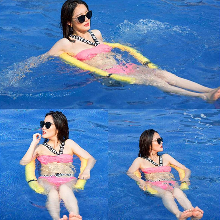 Pool Floating Chair Swimming Pools Seats Floating Bed Chair Noodle Chairs, Swimming Floating Bed Chair (L Yellow), Swimming Floating Bed Chair (L Green), Swimming Floating Bed Chair (L Red), Swimming Floating Bed Chair (L Blue)�������������������������...