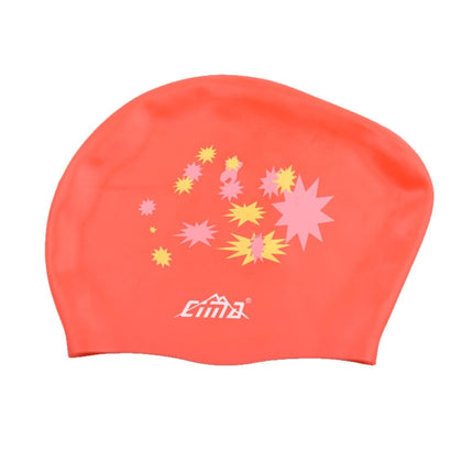 Printed Silicone Swimming Cap Waterproof Swimming Cap for Long Hair, Long Hair Printed Swimming Cap(Pink), Long Hair Swimming Cap, Long Hair Printed Swimming Cap(Purple), Long Hair Printed Swimming Cap(Gray), Long Hair Printed Swimming Cap(Navy Blue)��...