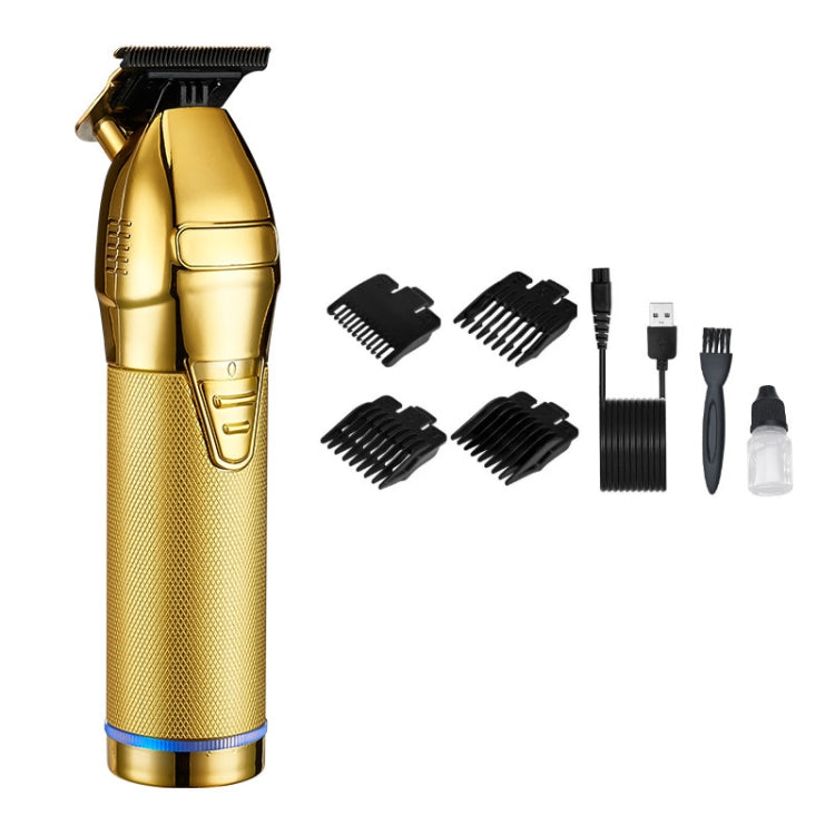 S9 USB Rechargeable Retro Electric Hair Clipper, S9 Gold, S9 Silver, S9 Black