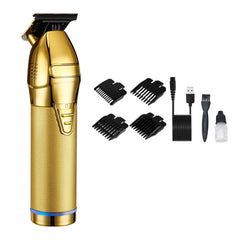 S9 USB Rechargeable Retro Electric Hair Clipper, S9 Gold, S9 Silver, S9 Black