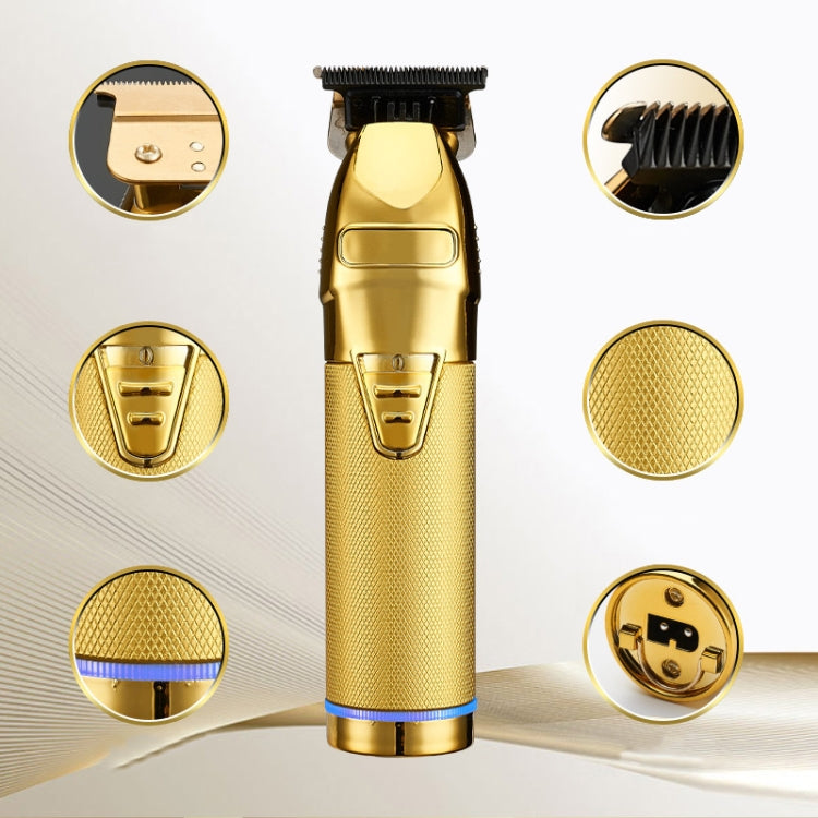 S9 USB Rechargeable Retro Electric Hair Clipper, S9 Gold, S9 Silver, S9 Black