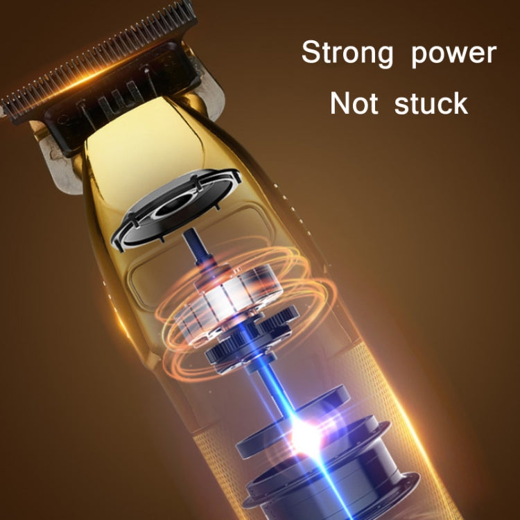 S9 USB Rechargeable Retro Electric Hair Clipper, S9 Gold, S9 Silver, S9 Black