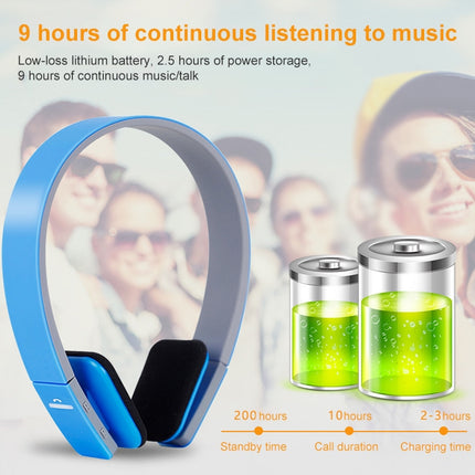 AEC BQ618 Auriculares estéreo inalámbricos inteligentes con Bluetooth y manos libres con micrófono, compatible con conector de 3,5 mm para teléfono, tableta y PSP