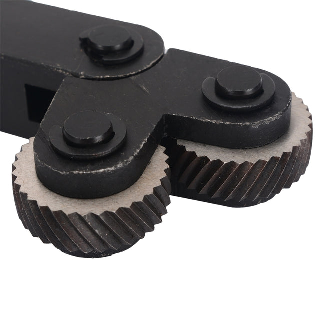 Hardened and Durable Steel Two-wheel Knurled Tool Kit, 0.8mm, 1.0mm, 1.2mm, 1.5mm, 1.6mm, 1.8mm, 2.0mm