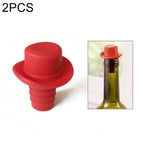 2 PCS Hat Shape(Red Wine) / Red Wine