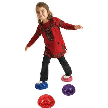 Hemisphere Balance Stepping Stones Durian Spiky Massage Ball Sensory Integration Indoor Outdoor Games Toys for Kids Children