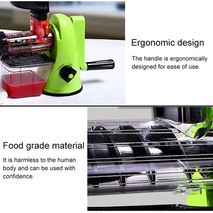 Multifunction Home Manual Juicer Apple Orange Wheatgrass Portable DIY Juicer