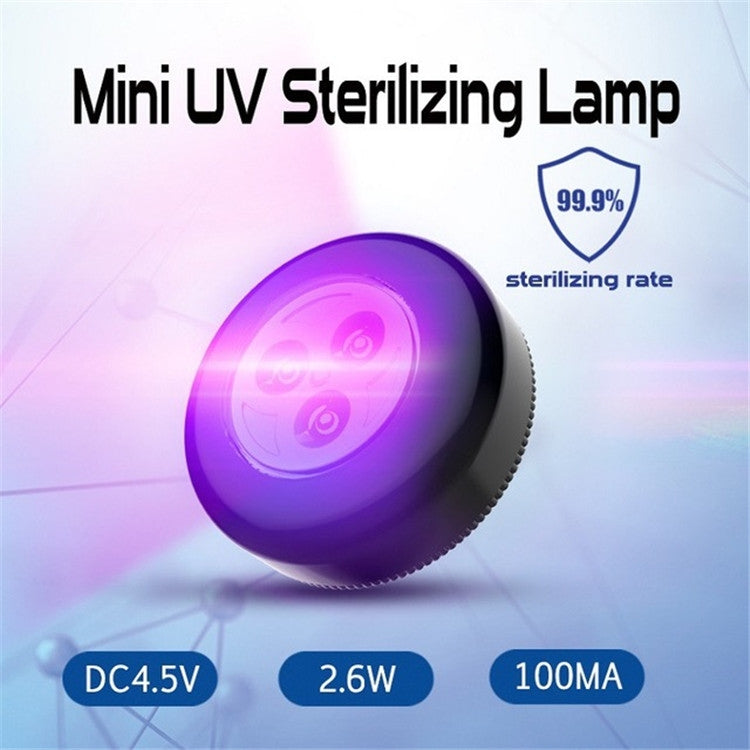 TR2003 Car Mini Ultraviolet Sterilization Purple Light Sterilization Household Portable Handheld Sterilization Lamp